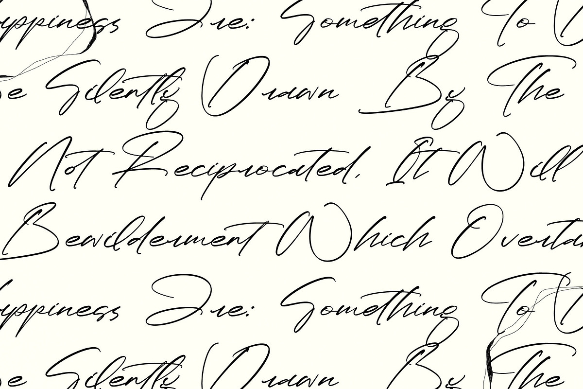Paradise Stonelife Modern Signature, a Script Font by Letterena Studios Script (Photo 6 of 15)