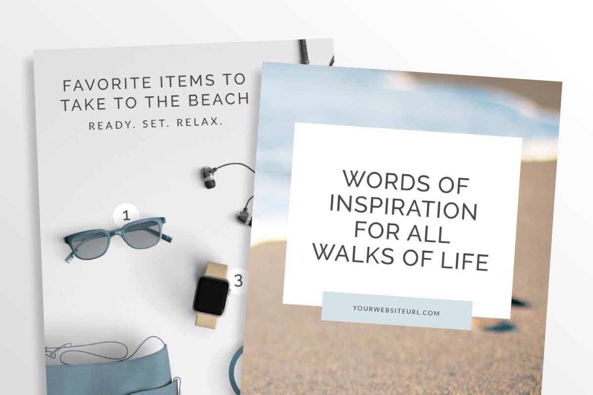 Serenity 10 Piece Social Media Temp, a Social Media Template by Kimi Kinsey (Photo 3 of 6)