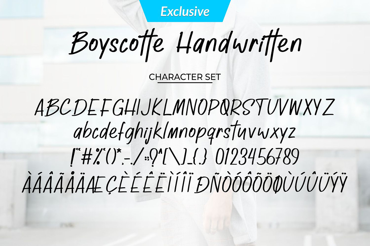 Boyscotte Mature Handwritten Font, a Script Font by TrimStudio (Photo 10 of 10)