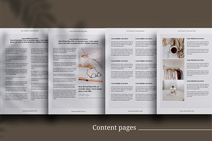 ECourse Workbook InDesign Template