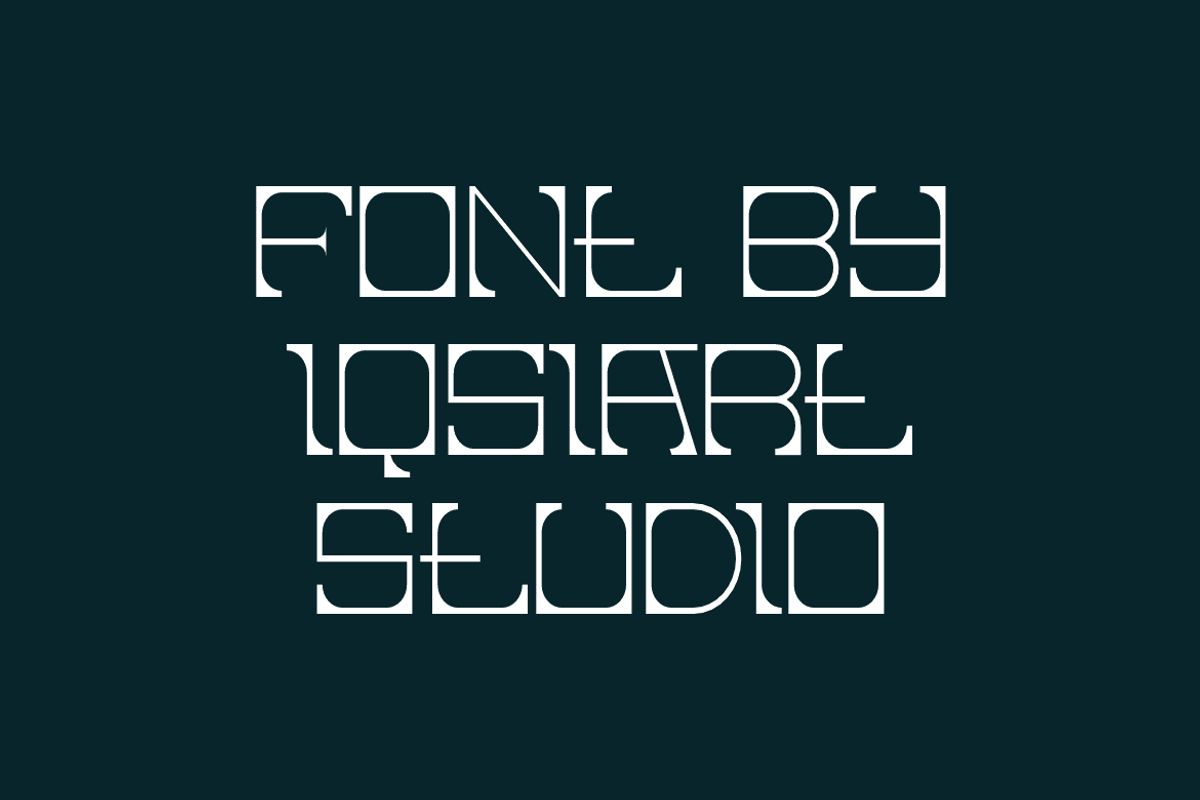 Gacket Techno - Futuristic Font, a Sans Serif Font by Iqsiart Studio (Photo 4 of 7)