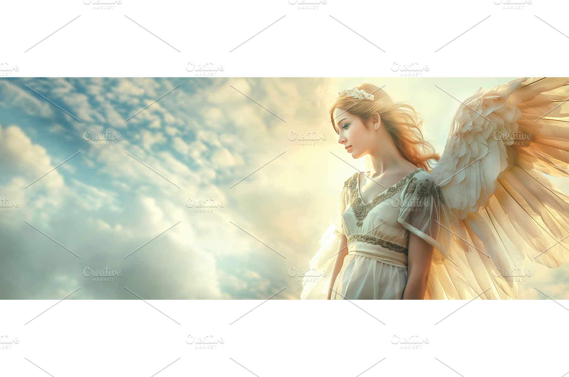 Angel in the Clouds, a Nature Photo by BazziBa♥