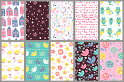 for GIRLS Seamless Patterns, a Pattern Graphic by Katya_lu (Thumbnail 9 of 9)
