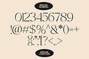 Moarigt Elegant Ligature Serif, a Serif Font by Luna Shop (Thumbnail 7 of 10)