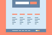 Creative Wireframe Landing Page, a Landing Page Template by ContestDesign (Thumbnail 6 of 6)