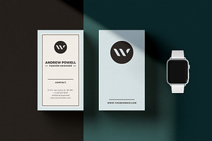 Clean Business Card