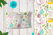 Spring and Easter patterns!, a Pattern Graphic by Nafanya (Thumbnail 3 of 7)