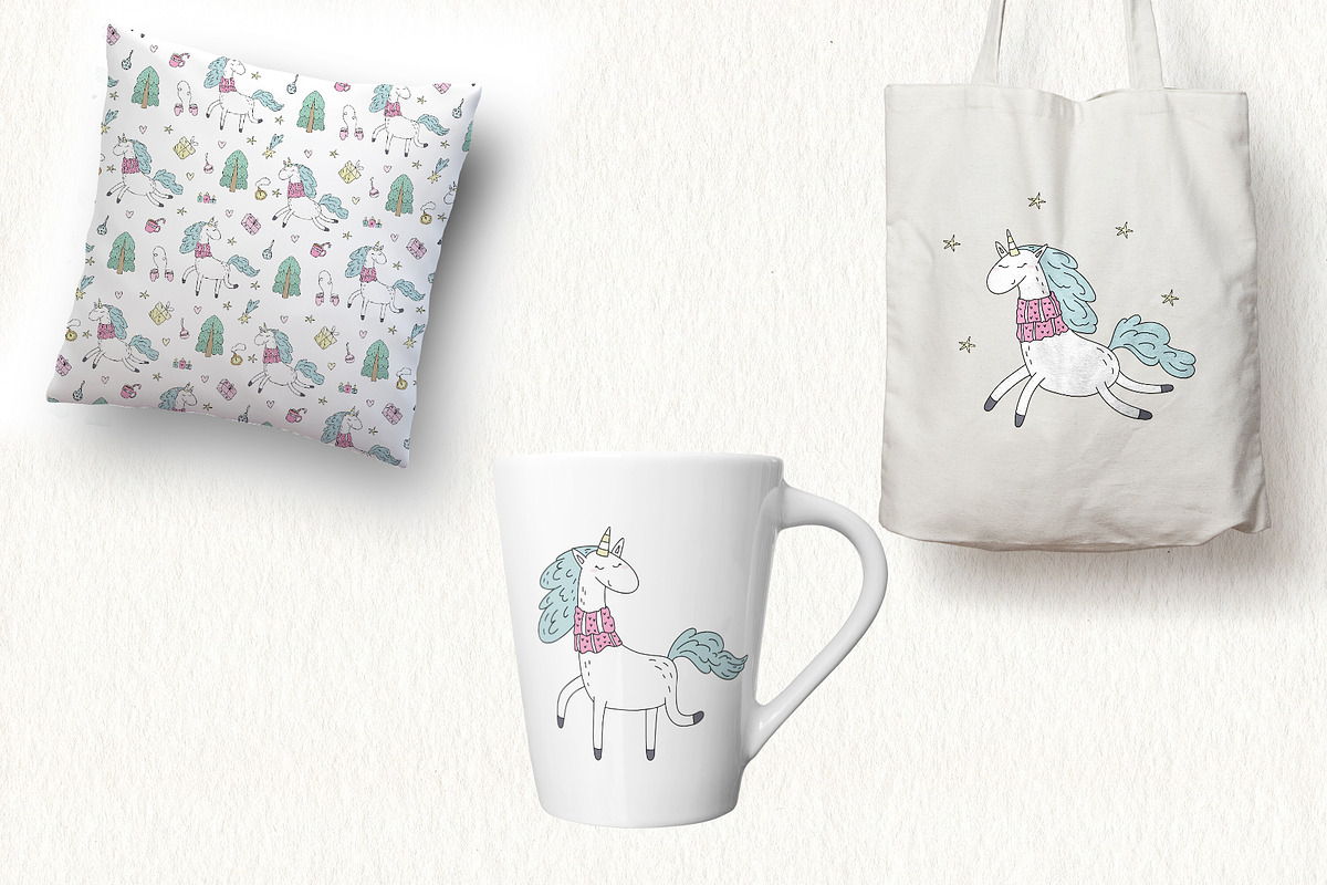 Winter Unicorn Set!, a Graphic by Irene_Boiko_ART (Photo 9 of 10)