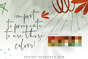 Seasons Change Procreate Palette, a Palette Add-On by Design Resource Hub (Thumbnail 3 of 3)