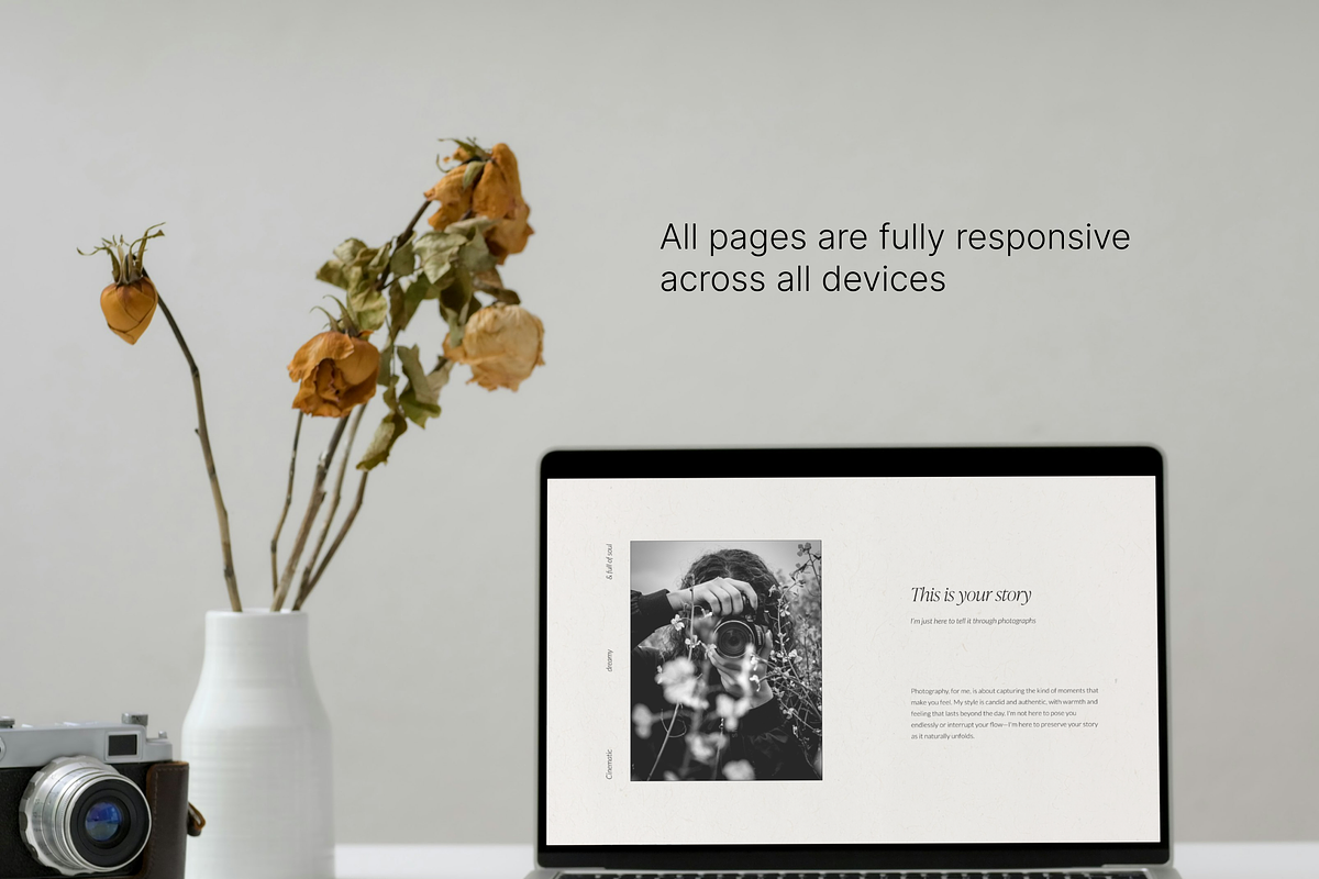 Premium Squarespace Template preview 4