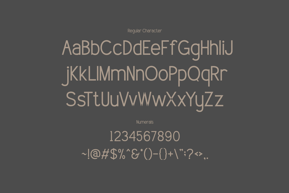 Gamaline - Sans Serif Font, a Sans Serif Font by Vadovastd (Photo 2 of 7)