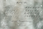 Mistletoe Kiss. Christmas font, a Handwritten Font by AnMark (Thumbnail 2 of 9)