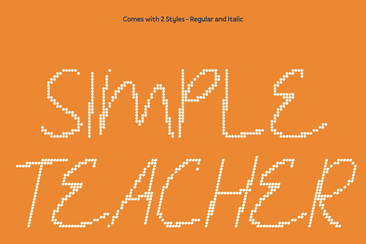 CS Michigan Disco, a Handwritten Font by Craft Supply Co. (Photo 4 of 8)