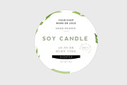 3 Candle Label Templates, a Stationery Template by Marham Labeling Co (Thumbnail 4 of 5)