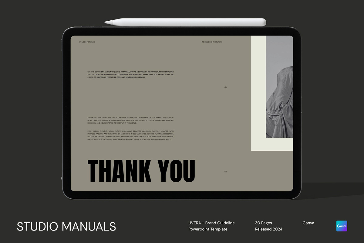 UVERA - Brand Guideline Powerpoint, a Social Media Template by Studio Manuals (Photo 7 of 8)