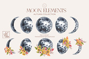 Autumn Watercolor floral collection, a Decorative Illustration by SashaKondr (Thumbnail 18 of 20)