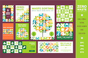 Zero Waste Mosaic Design Pack, a Background Graphic by Lettering_Logo (Thumbnail 2 of 7)