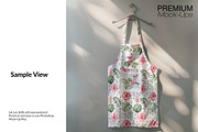 3 Types of Kitchen Apron Mockups, an Apparel Mockup by mock-ups (Thumbnail 6 of 12)