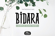 Bidara Font, a Serif Font by YandiDesigns (Thumbnail 1 of 4)
