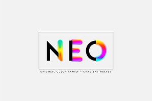 Neotype. Color OTF-SVG Font Family.