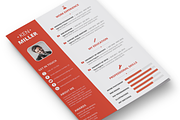 Minimal Resume Set in 6 Variations, a Resume Template by PremiumCoding (Thumbnail 3 of 5)