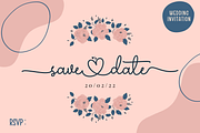 APOC - Hi Maria Font Duo, a Script Font by a Piece of Cake (Thumbnail 7 of 20)