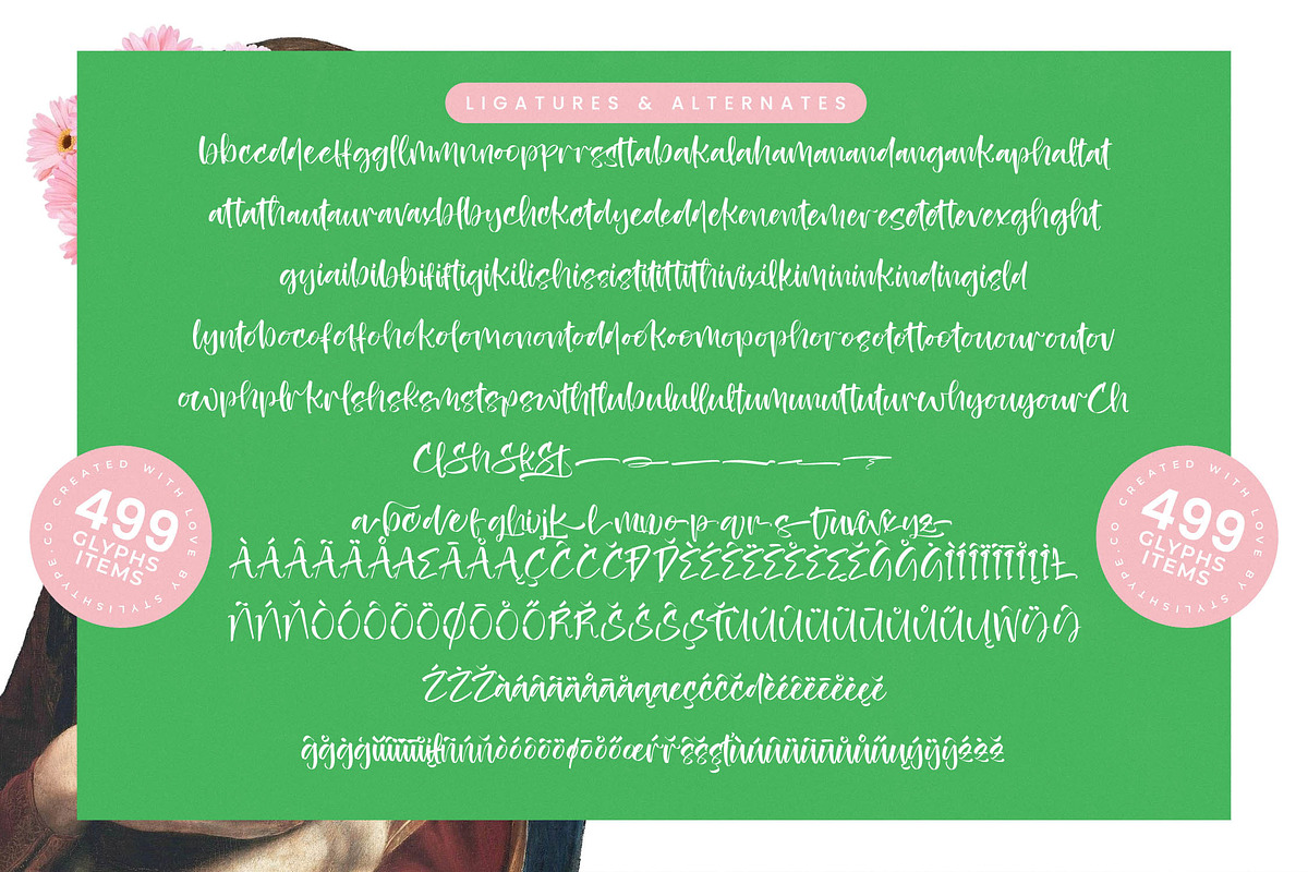 Heights Asterick Modern Handwritten, a Script Font by stylishtype.co (Photo 14 of 15)