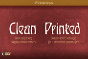 Orchid - Vintage Art Nouveau Font, a Font by Paper Moon Graphic Supply (Thumbnail 3 of 11)