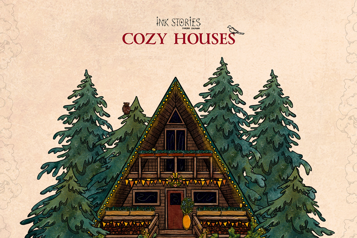 Cozy Houses, an Object Illustration by Ink Stories (Photo 16 of 22)