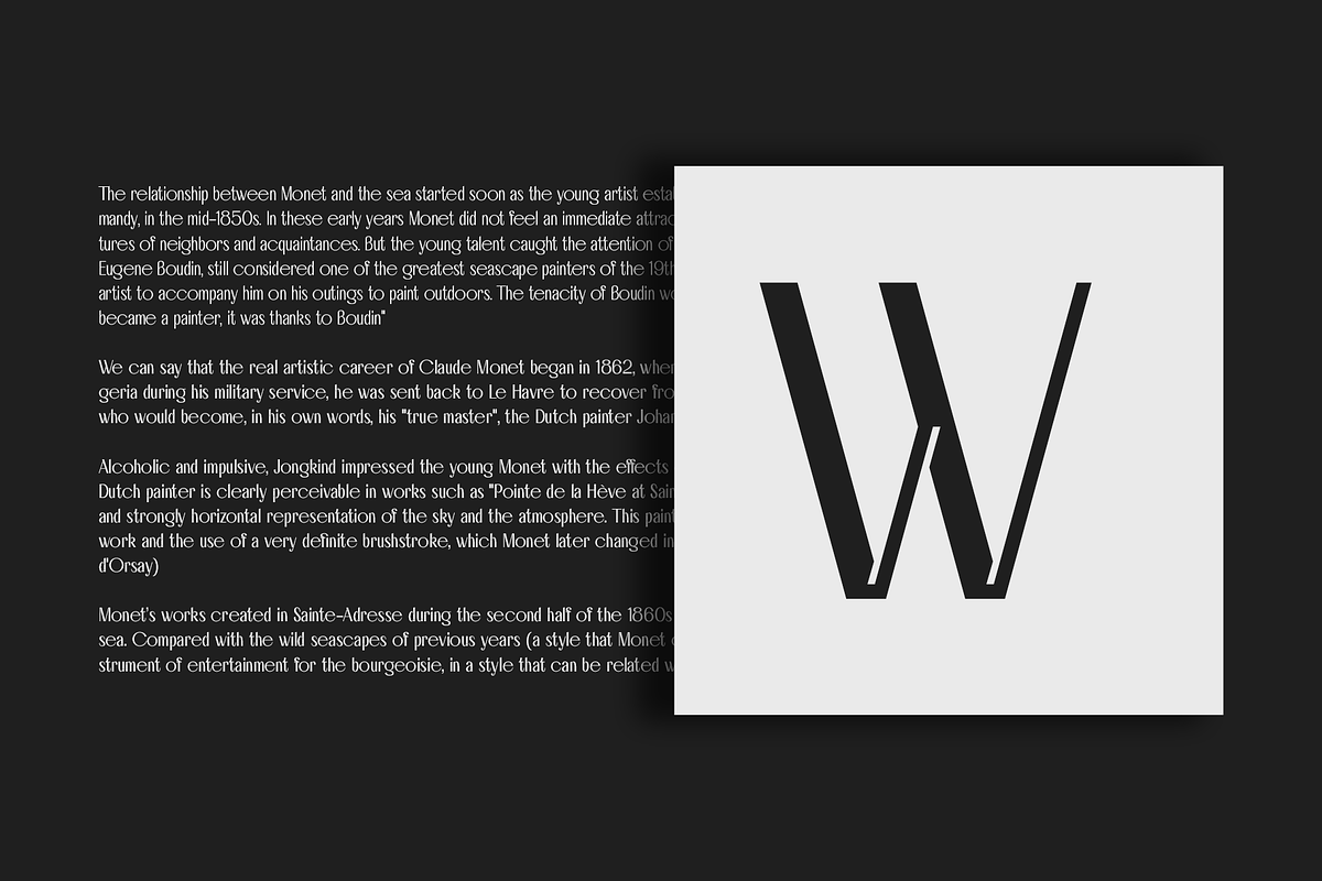 Hedone luxurious sans Typeface, a Font by Jehoo Creative (Photo 6 of 10)