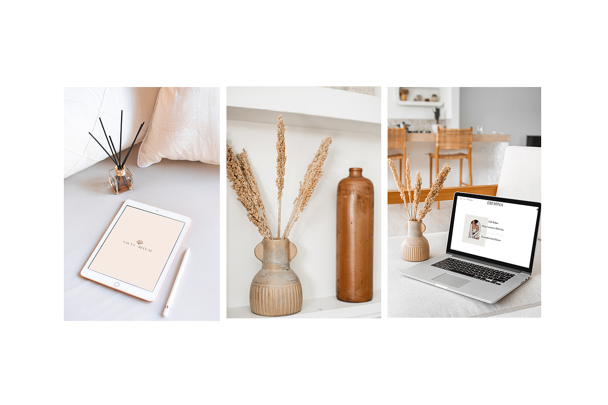 Boho Photo Mockup Bundle, an iPad Mockup by Lesse Studio (Photo 5 of 8)