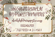 Sabrina Darwin Sweet Script Font, a Script Font by Kotak Kuning Studio (Thumbnail 8 of 9)