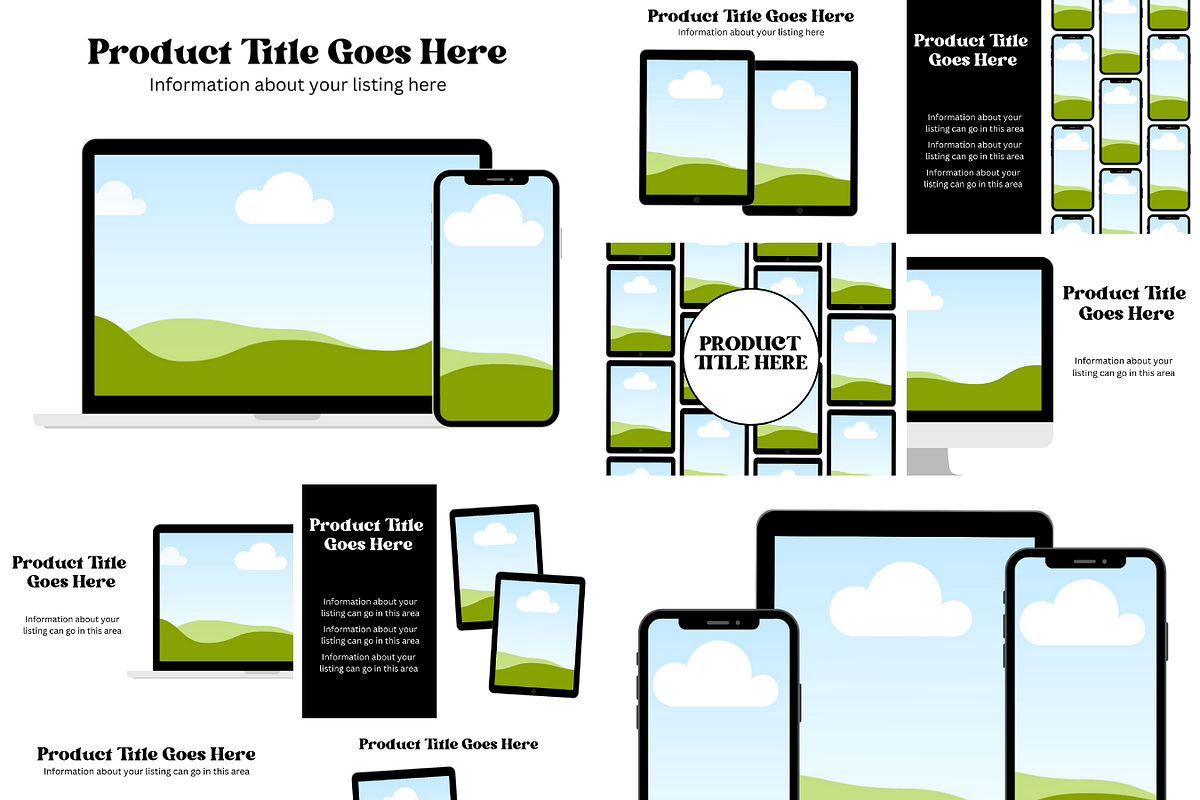 Etsy Shop Kit Mega Bundle, a Marketing Template by palmettosvg (Photo 4 of 7)