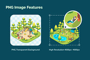 Summer Park and Fest Area, an Object Graphic by 35lab (Thumbnail 3 of 6)