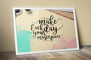 bromello typeface, a Script Font by alit design (Thumbnail 6 of 11)