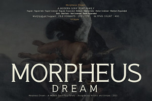 Morpheus Dream - Serif Font Family