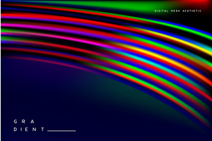 Abstract vector background with soft, an Illustration by Liudmyla Matviiets