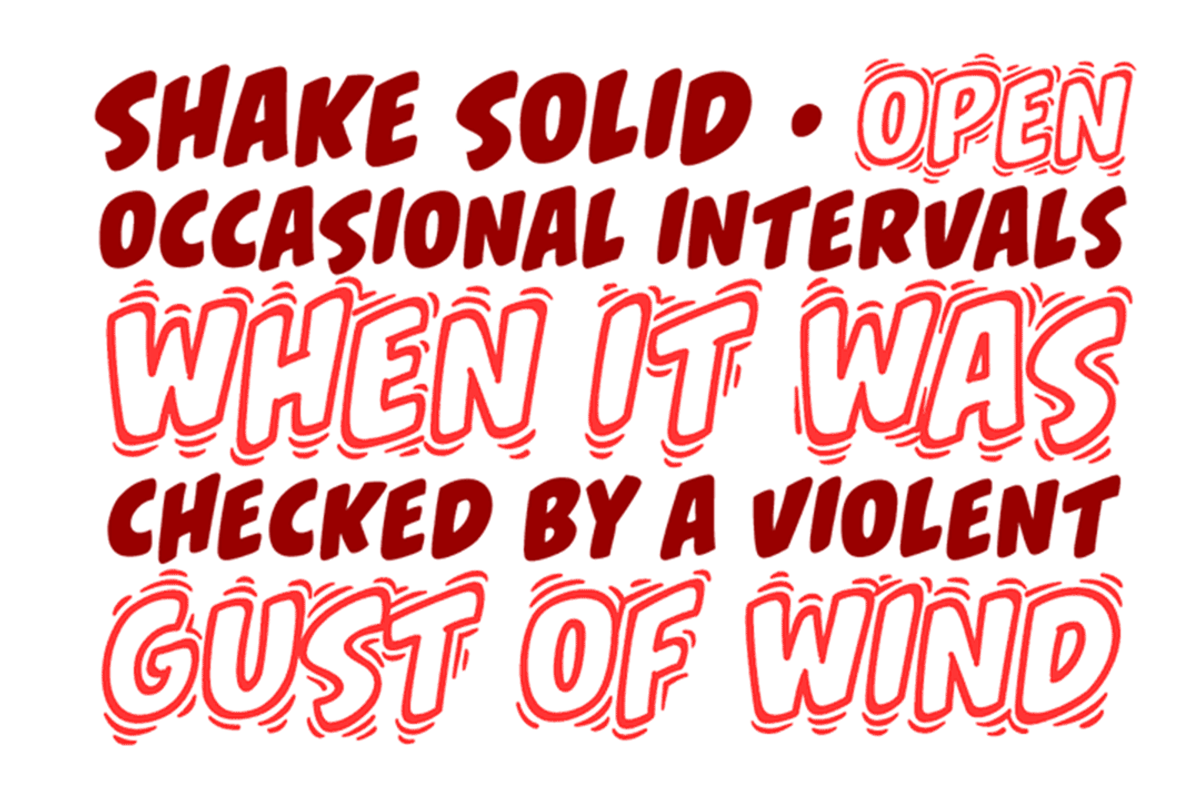 Shake, a Font by Comicraft Fonts (Photo 3 of 3)
