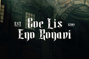 Monarch Shadow Blackletter Font, a Blackletter Font by UICreative (Thumbnail 7 of 13)