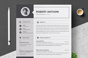 2 Pages Resume Template / CV Design, a Resume Template by ResumeInventor (Thumbnail 1 of 5)