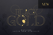 SALE! Black Gold serif typeface, a Serif Font by VP Fonts (Thumbnail 5 of 25)