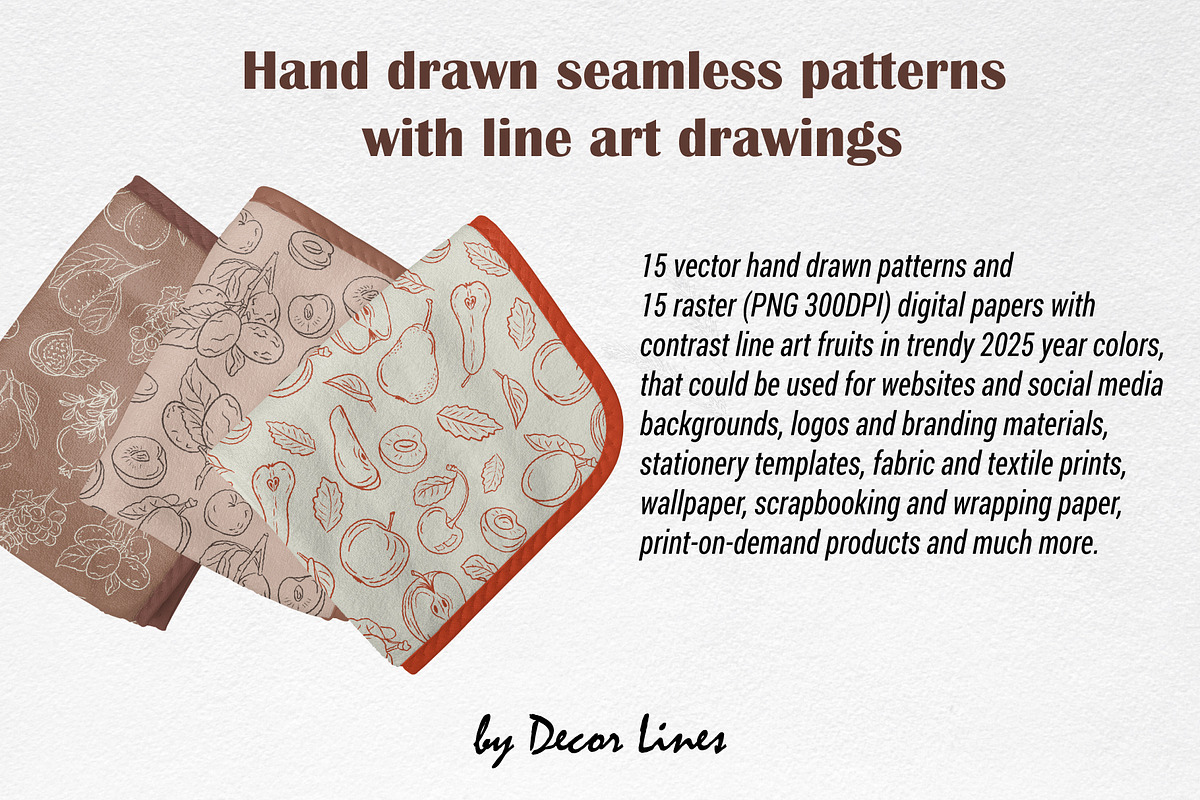 Frutti Collection, a Decorative Illustration by Decor Lines (Photo 2 of 7)