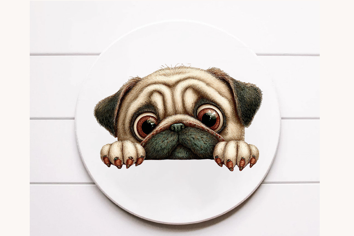 Breeds of Peeking Dogs New Clipart, a Seasonal Illustration by Designworld (Photo 10 of 10)