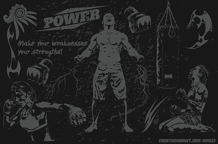 Mixed Martial Arts Pack 2 | Vector