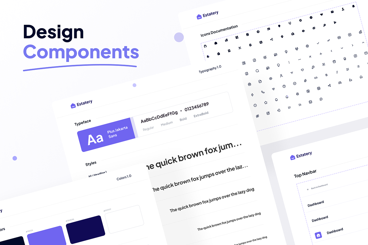Estatery - Real Estate Web UI Kit, an UI Kit Template by dhuhacreative (Photo 7 of 8)