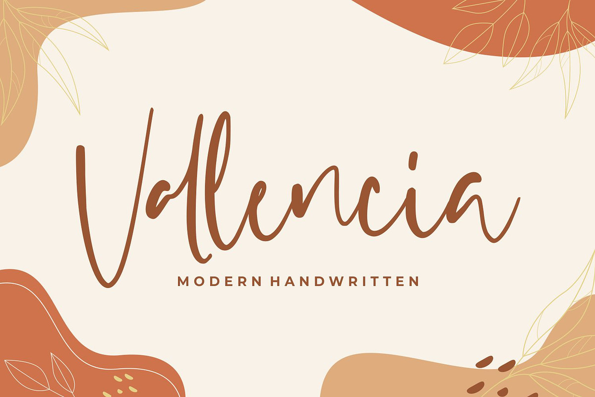 Vallencia - Modern Handwritten