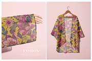 Exotic Blooms, Luxury Pattern Design, a Pattern Graphic by TSTUDIO (Thumbnail 9 of 14)