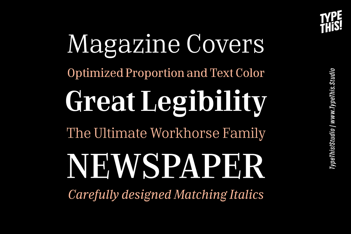 Every Core, a Serif Font by TypeThis!Studio (Photo 8 of 10)