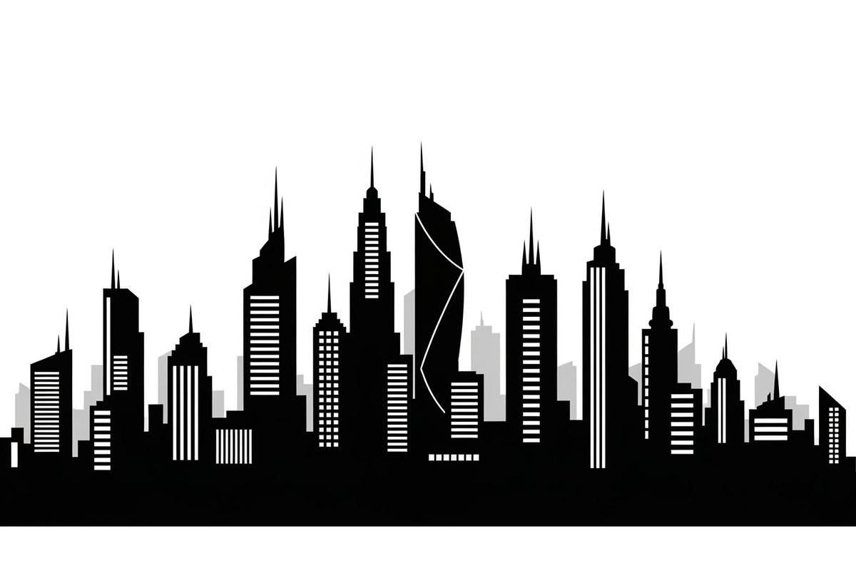 City Skyline Silhouette Bundle, an Illustration by jahid234 (Photo 2 of 41)