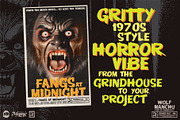 Wolf Manchu - Layered Horror Font, a Font by Remedy667 (Thumbnail 3 of 7)